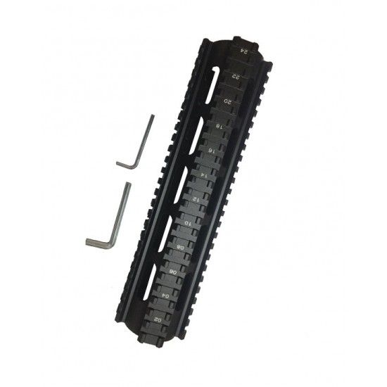 Tri-rail handguard (Aluminium)